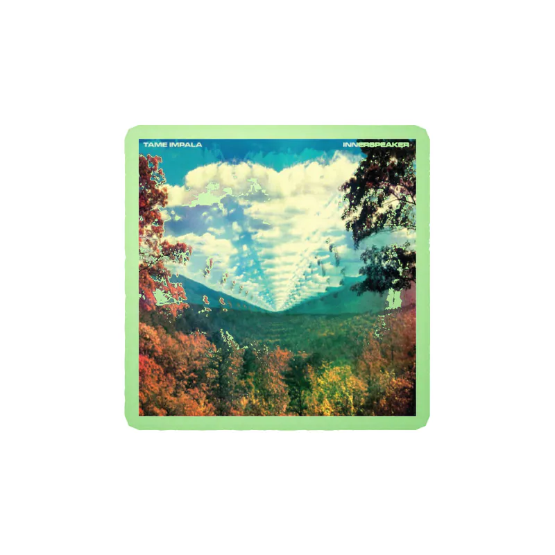 Tame Impala - InnerSpeaker Album Cover - Glow in the Dark Vinyl Sticker - Custom Size