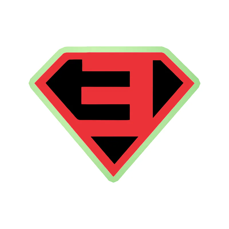 Eminem - Rap Boy Logo - Glow in the Dark Vinyl Sticker - Custom Size