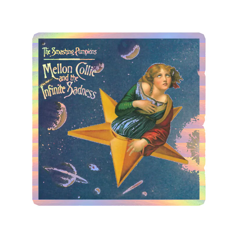 The Smashing Pumpkins - Mellon Collie And The Infinite Sadness Album Cover - Holographic Vinyl Sticker