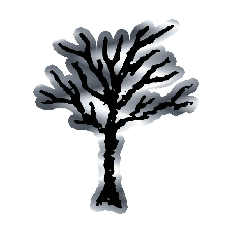 xxxtentacion Silver Chrome Vinyl Decal - Custom Size