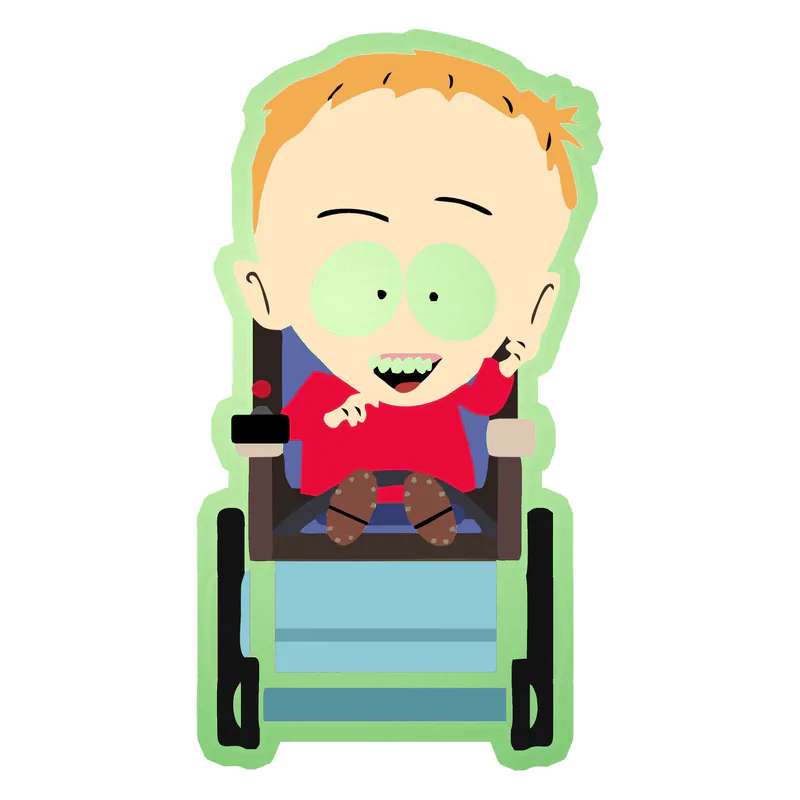 Timmy Glow in the Dark Vinyl Decal - Custom Size