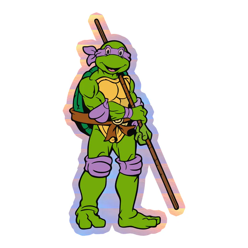 Teenage Mutant Ninja Turtles Holographic Vinyl Decal