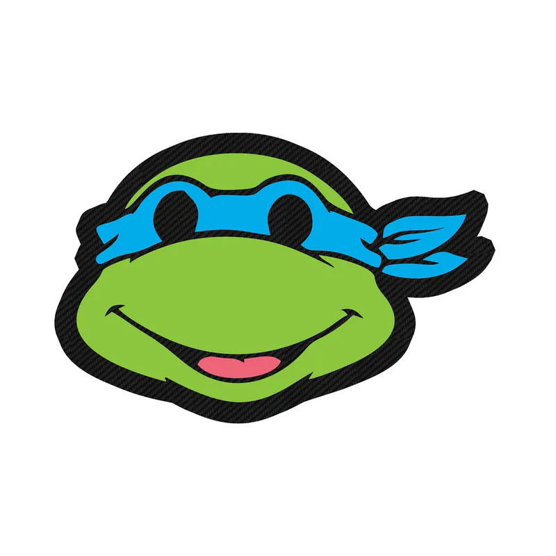 Teenage Mutant Ninja Turtles Carbon Fiber Vinyl Decal