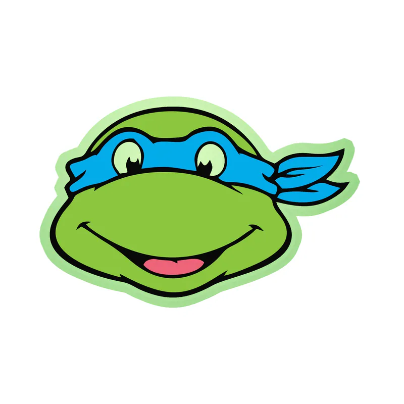 Teenage Mutant Ninja Turtles Glow in the Dark Vinyl Decal