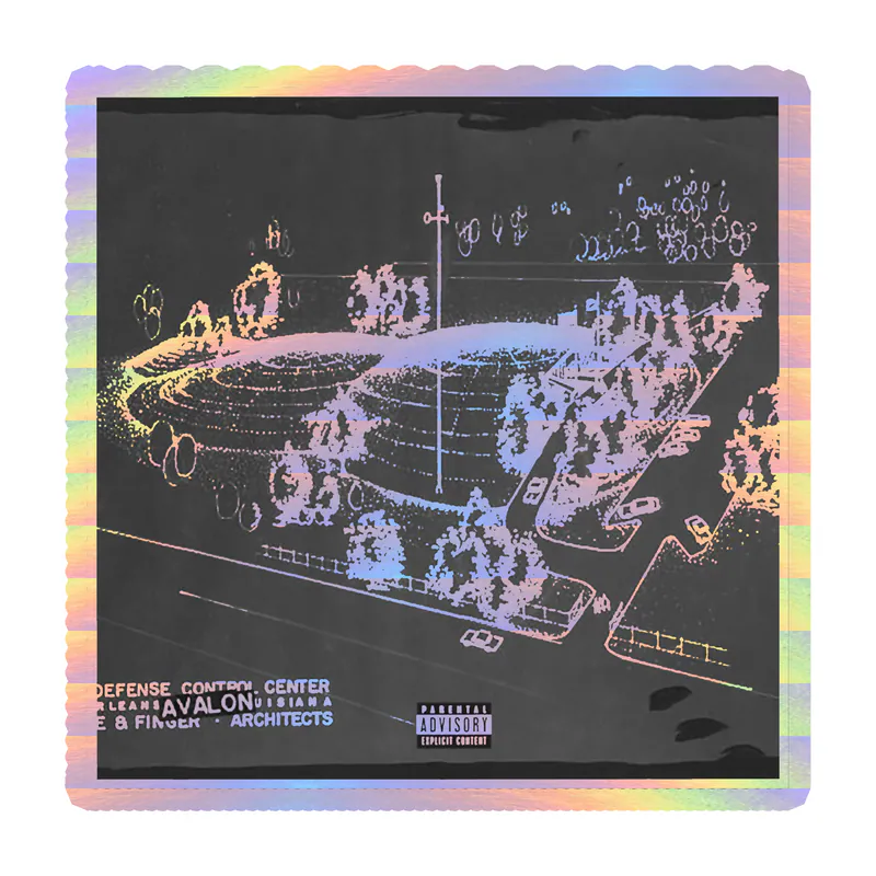 SuicideBoys Album Cover Holographic Vinyl Decal - Custom Size