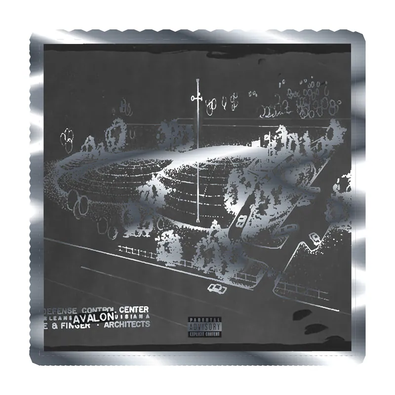 SuicideBoys Album Cover Silver Chrome Vinyl Decal - Custom Size