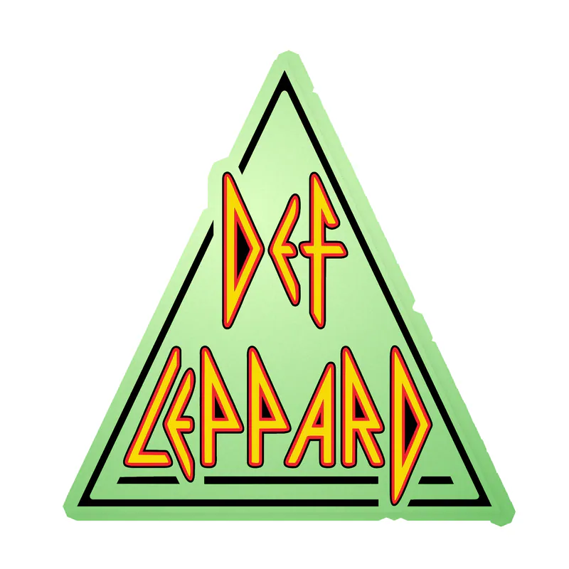 Def Leppard Glow in the Dark Vinyl Decal - Custom Size