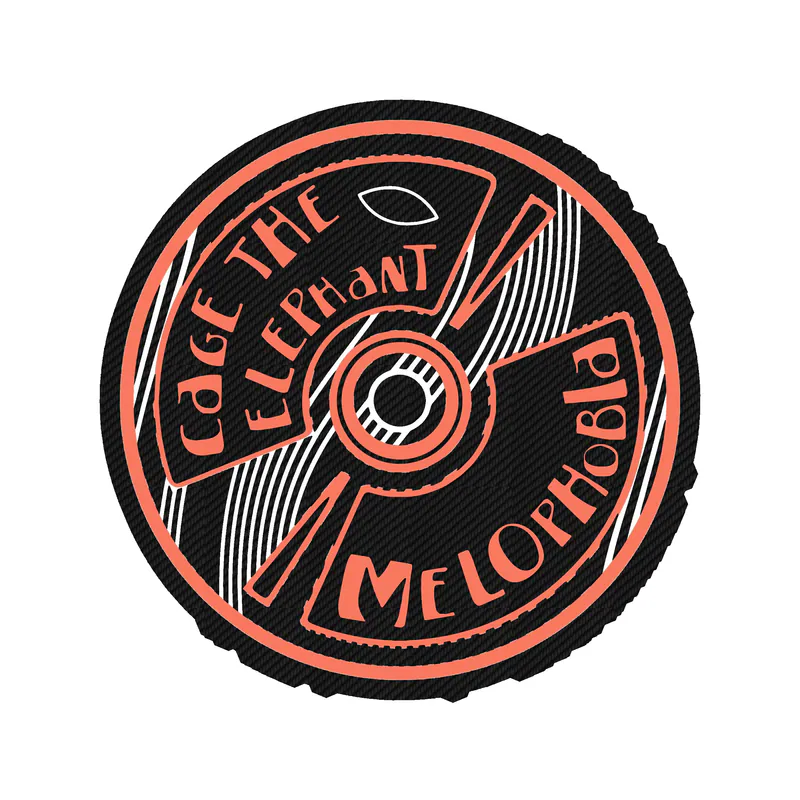 Cage The Elephant Carbon Fiber Vinyl Decal - Custom Size