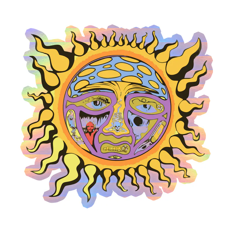 Sublime Holographic Vinyl Decal