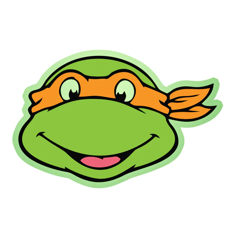 Teenage Mutant Ninja Turtles Glow in the Dark Vinyl Decal