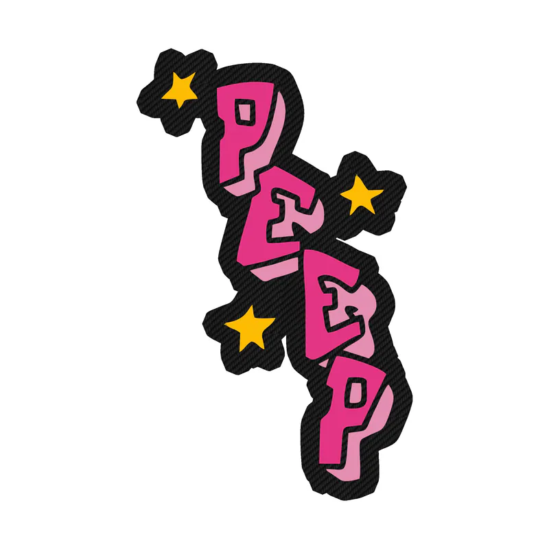Lil Peep Carbon Fiber Vinyl Decal - Custom Size