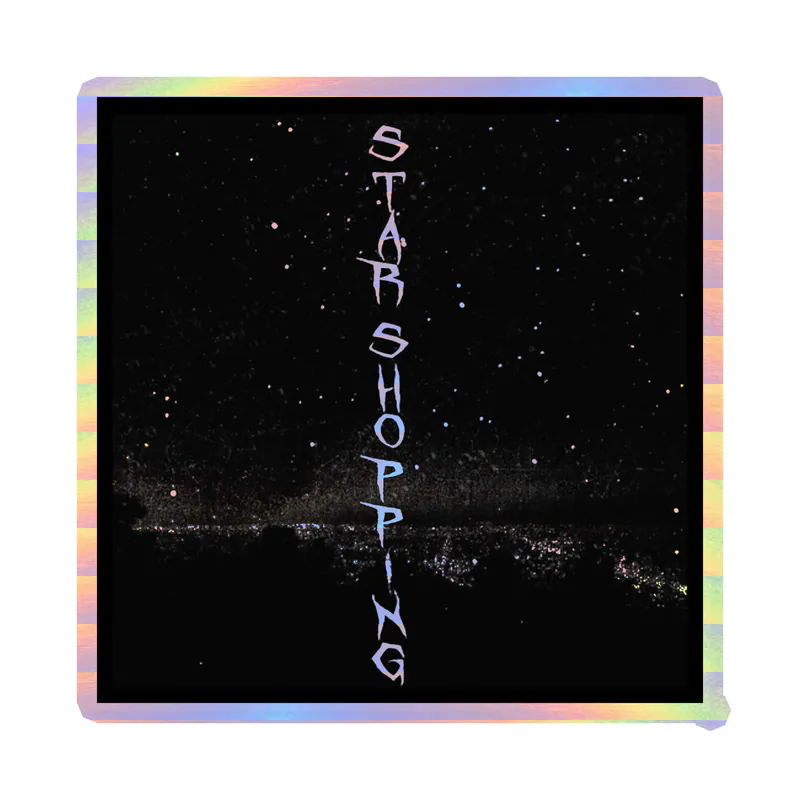 Lil Peep Album Cover Holographic Vinyl Decal - Custom Size