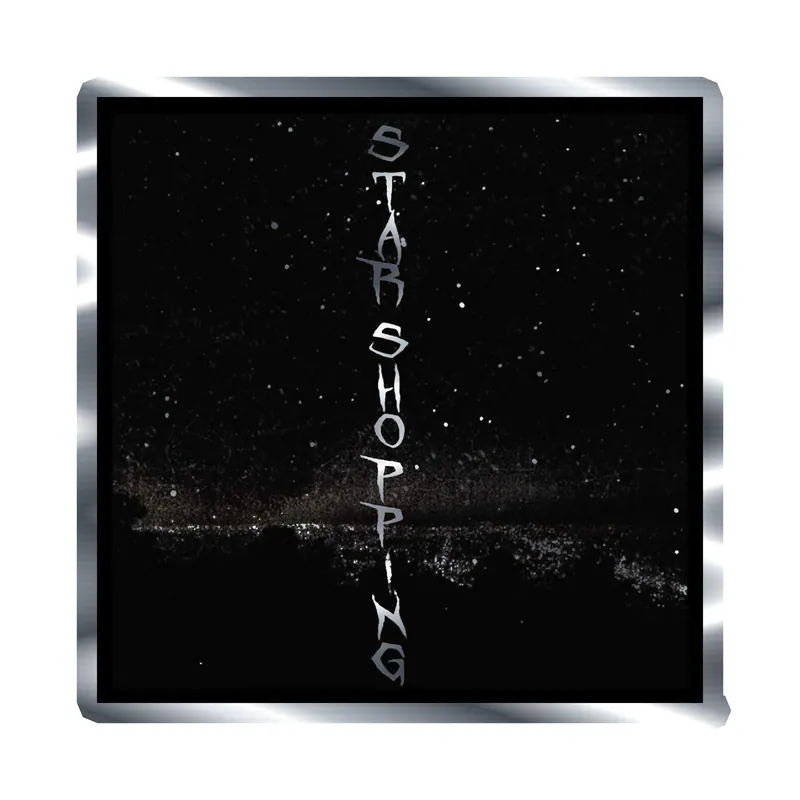 Lil Peep Album Cover Silver Chrome Vinyl Decal - Custom Size