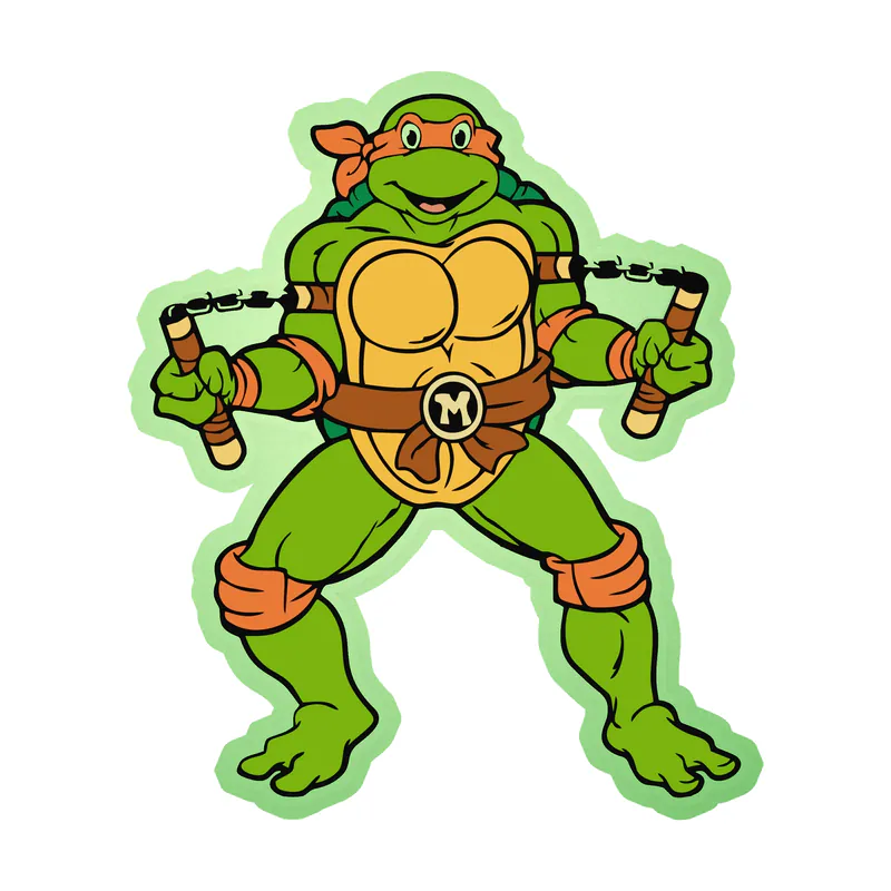 Teenage Mutant Ninja Turtles Glow in the Dark Vinyl Decal