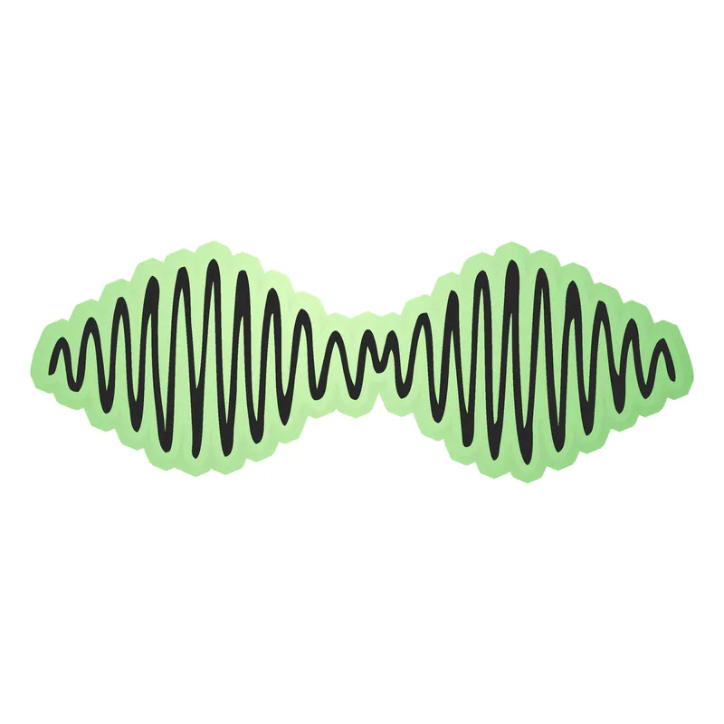 Arctic Monkeys Glow in the Dark Vinyl Decal - Custom Size