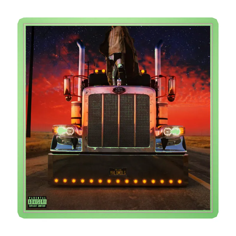 Bad Bunny - El Ultimo Tour Del Mundo - Glow in the Dark Vinyl Decal