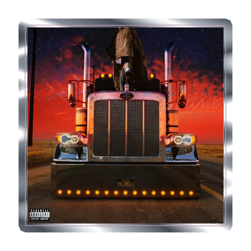 Bad Bunny - El Ultimo Tour Del Mundo - Silver Chrome Vinyl Decal