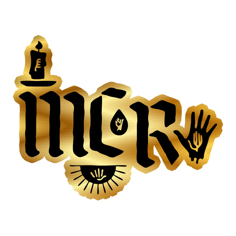 My Chemical Romance Gold Chrome Vinyl Decal - Custom Size