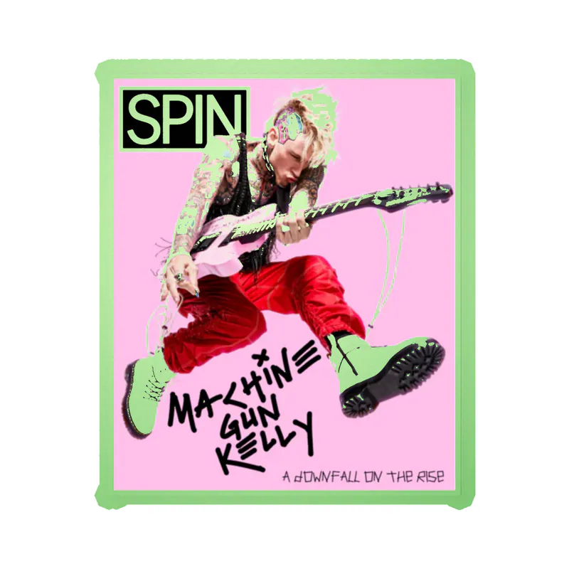 Machine Gun Kelly Glow in the Dark Vinyl Decal - Custom Size