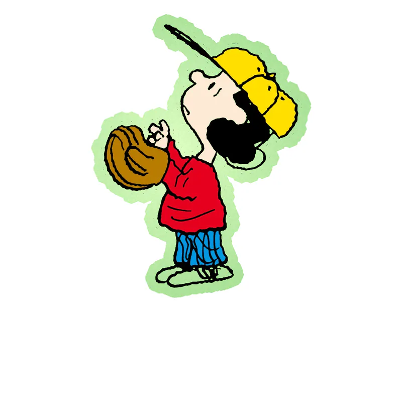 Snoopy - Lucy Glow in the Dark Vinyl Decal