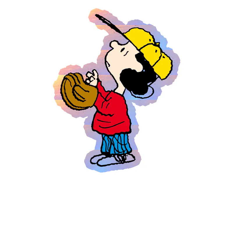 Snoopy - Lucy Holographic Vinyl Decal