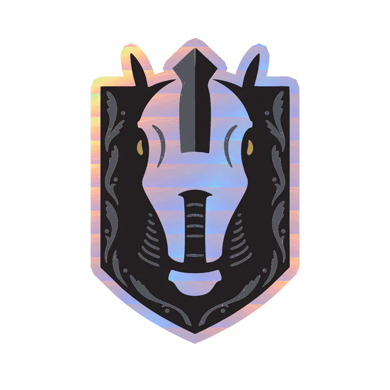 Henderson Silver Knights - Image 3 - Holographic Vinyl Decal - Custom Size