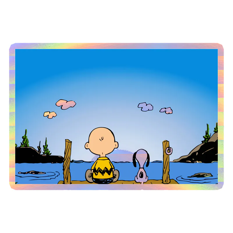 Snoopy - Holographic Vinyl Decal