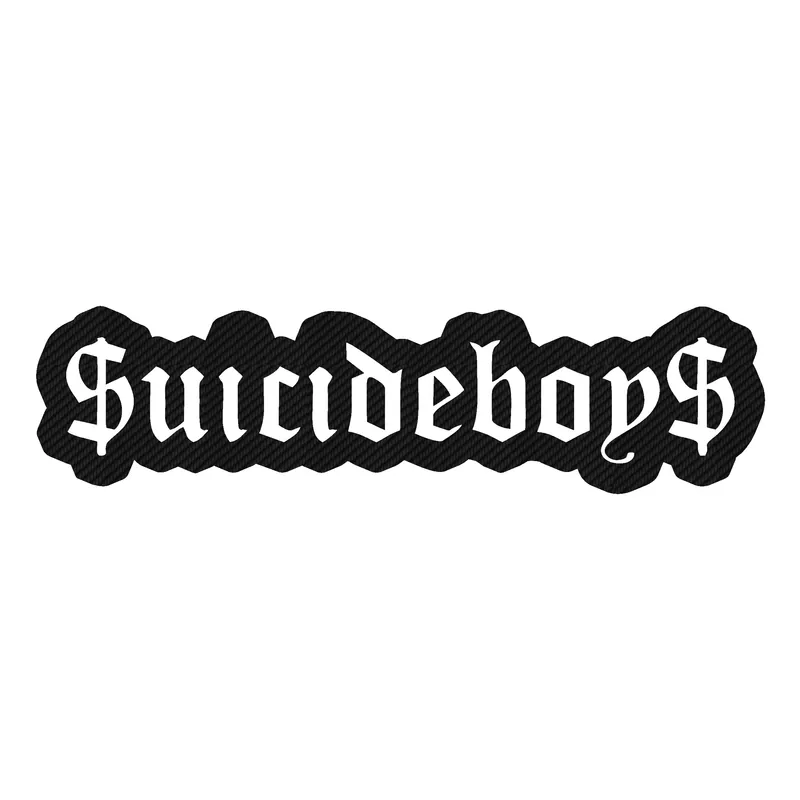 SuicideBoys Carbon Fiber Vinyl Decal - Custom Size