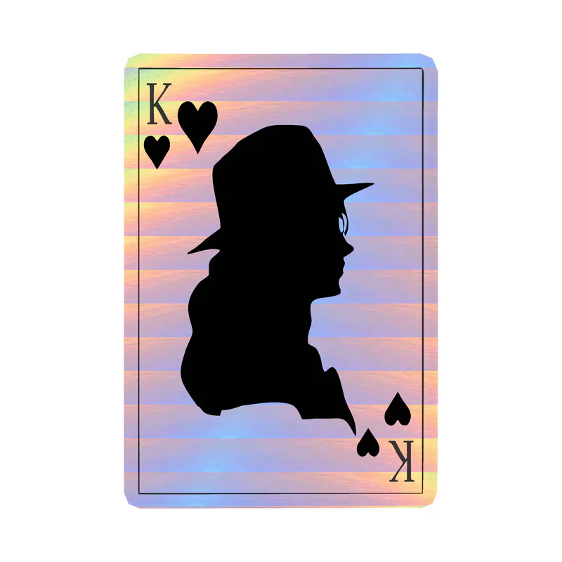 Michael Jackson Holographic Vinyl Decal - Custom Size