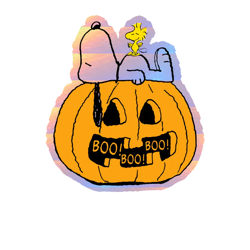 Snoopy Holographic Vinyl Decal