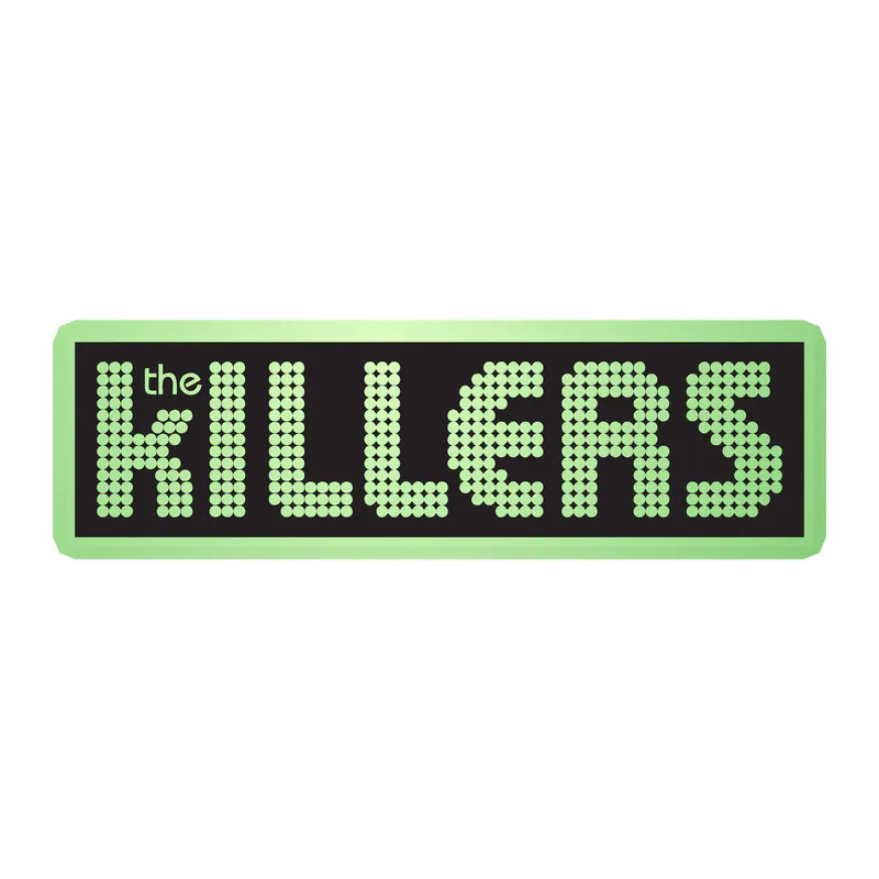 The Killers Glow in the Dark Vinyl Decal - Custom Size