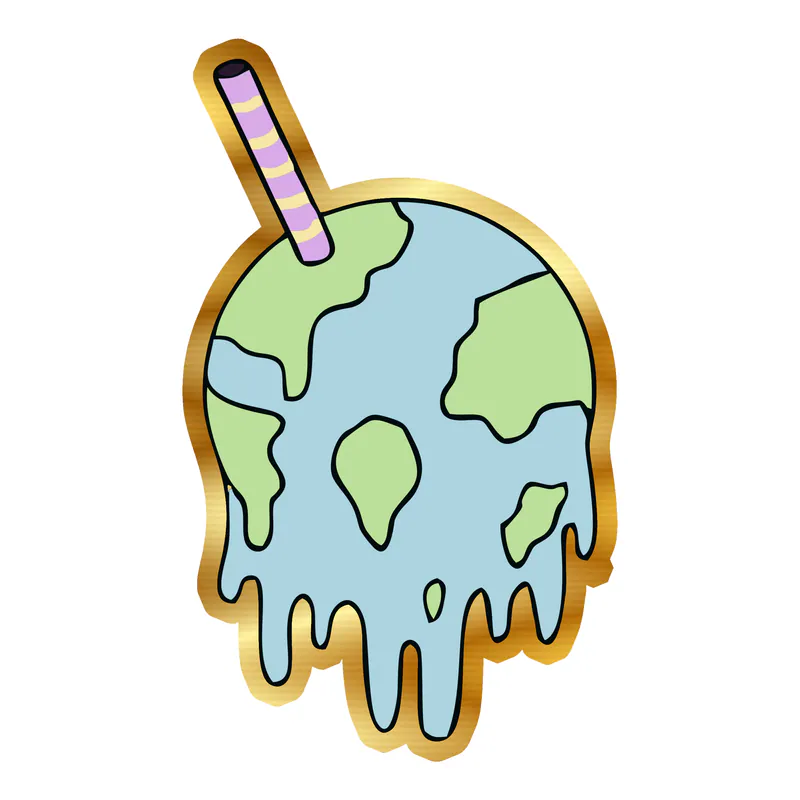 Juice Wrld Gold Chrome Vinyl Decal - Custom Size
