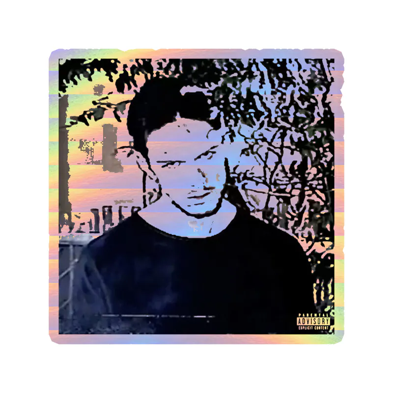 Bones Album Cover Holographic Vinyl Decal - Custom Size