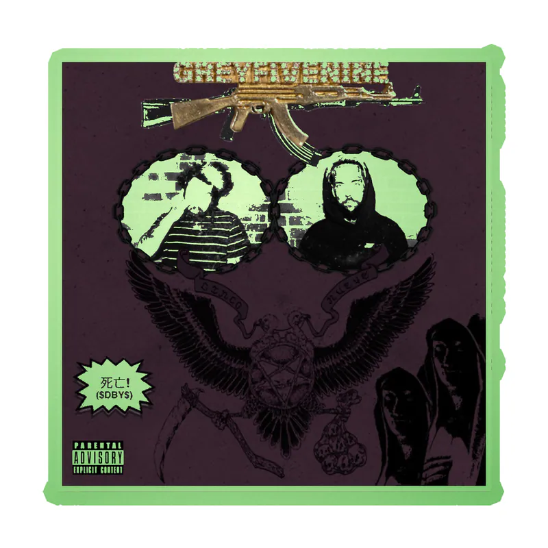 SuicideBoys Album Cover Glow in the Dark Vinyl Decal - Custom Size