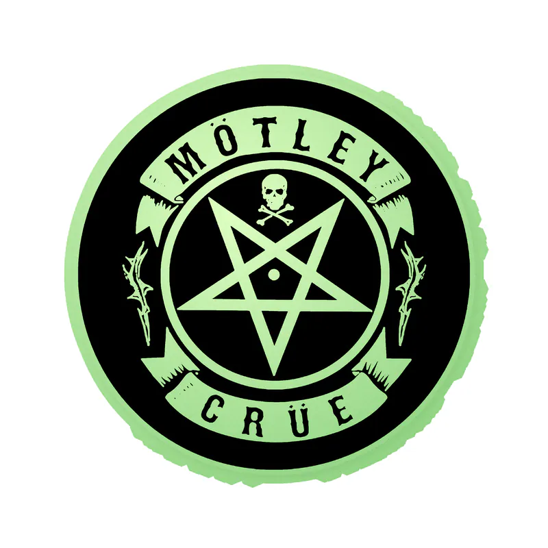 Motley Crue Glow in the Dark Vinyl Decal - Custom Size