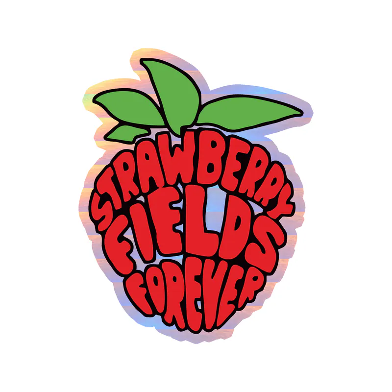 The Beatles Holographic Vinyl Decal - Custom Size
